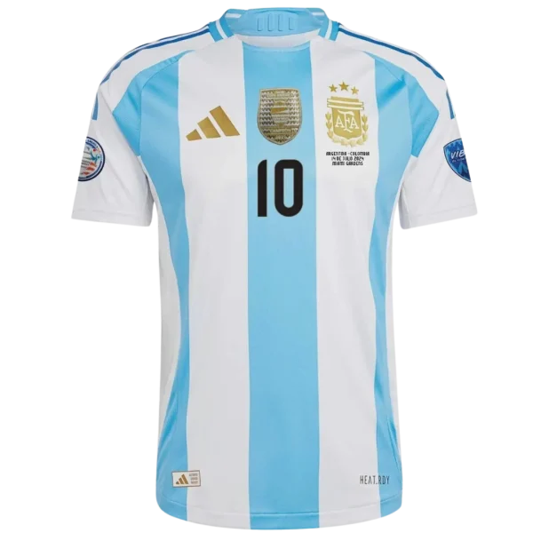 MAGLIA ARGENTINA HOME COPPA AMERICA CHAMPIONS 2024/25 (NON COMPRENDE NOME E NUMERO GIOCATORE)