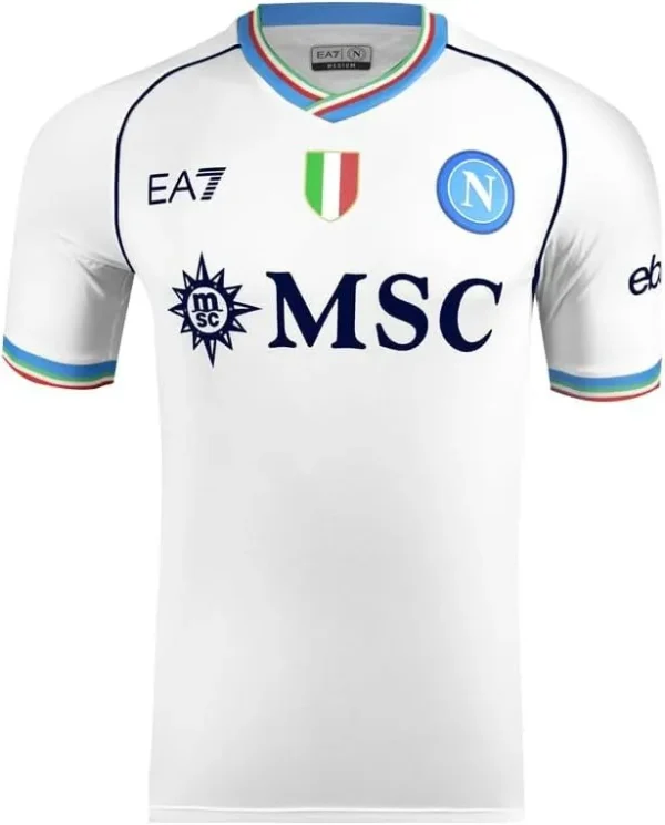 Maglia Napoli Gara Euro Away Bianca 2023/2024