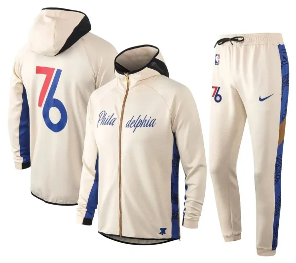 KIT Tuta con cappuccio Philadelphia 76 NBA